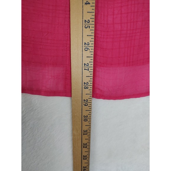 Additions by Chico's Pink Button Down 3/4 Sleeve Top Career, Size 2 Large - Picture 5 of 9